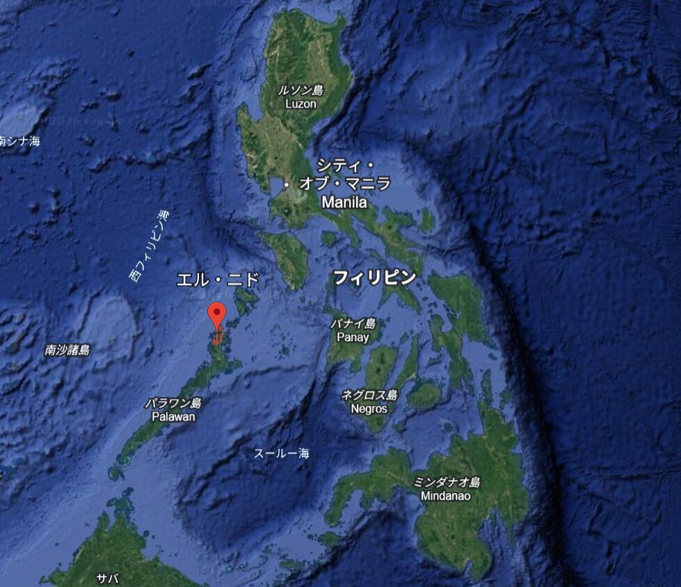 エルニドの街並み